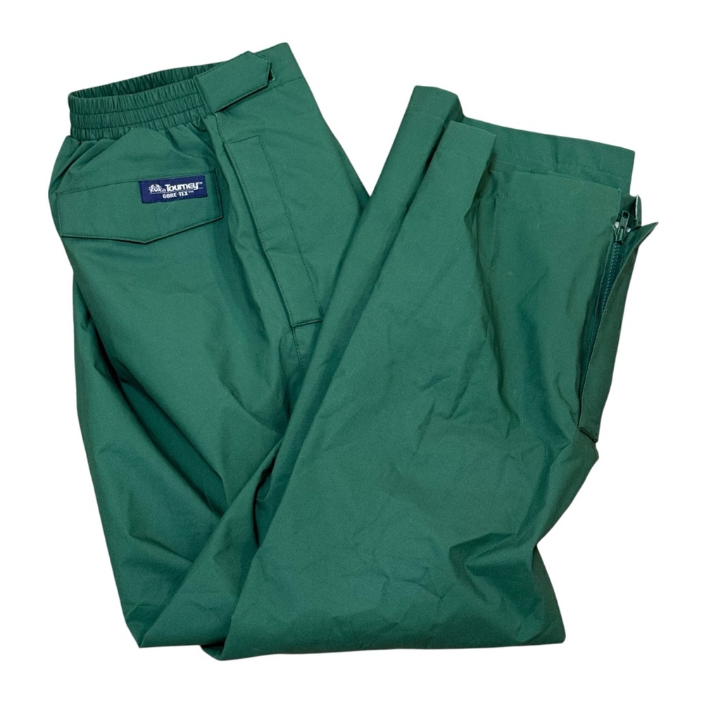 Tourney Gore-Tex rain pants green mens XL waterproof fishing